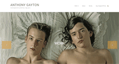 Desktop Screenshot of anthonygayton.com